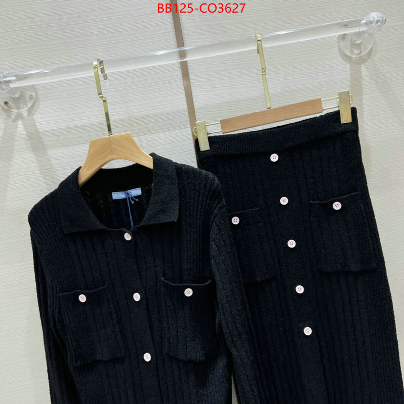 Clothing-Prada how to buy replica shop ID: CO3627 $: 125USD