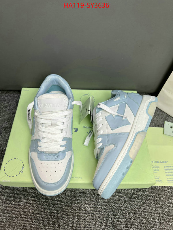 Women Shoes-Offwhite high quality aaaaa replica ID: SY3636 $: 119USD