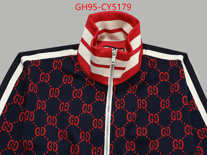 Clothing-Gucci luxury 7 star replica ID: CY5179 $: 95USD