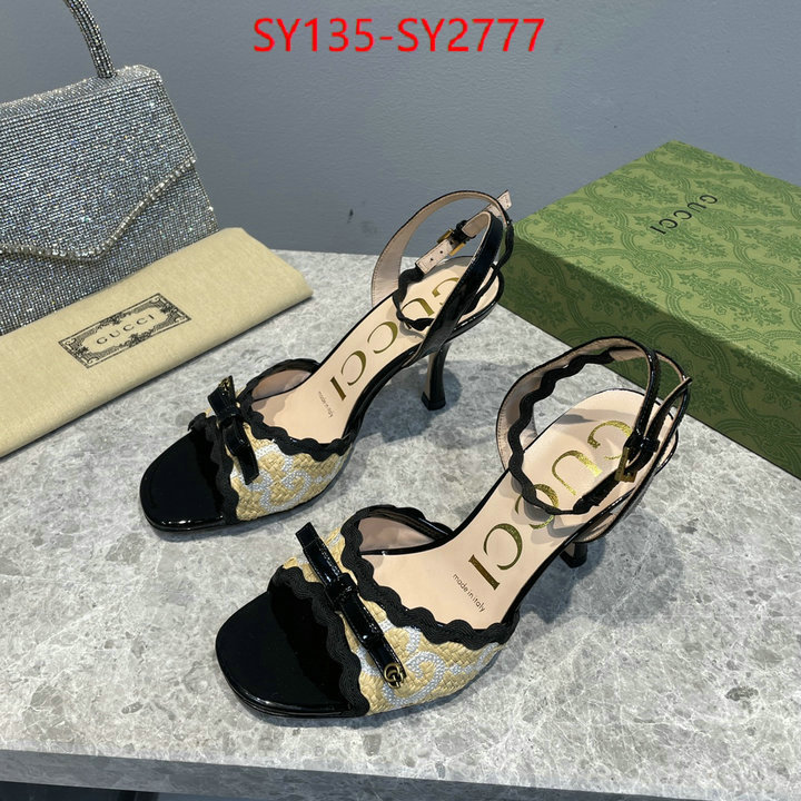 Women Shoes-Gucci highest quality replica ID: SY2777 $: 135USD