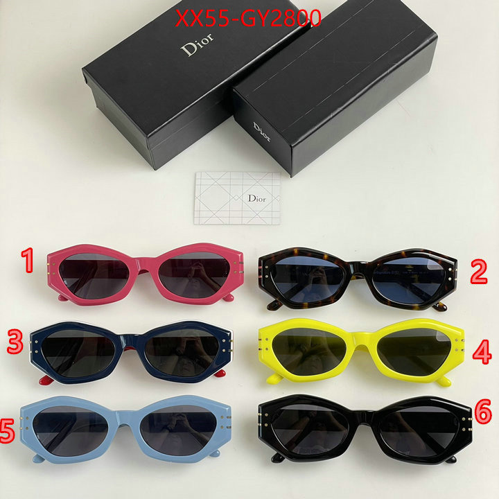 Glasses-Dior from china 2023 ID: GY2801 $: 55USD