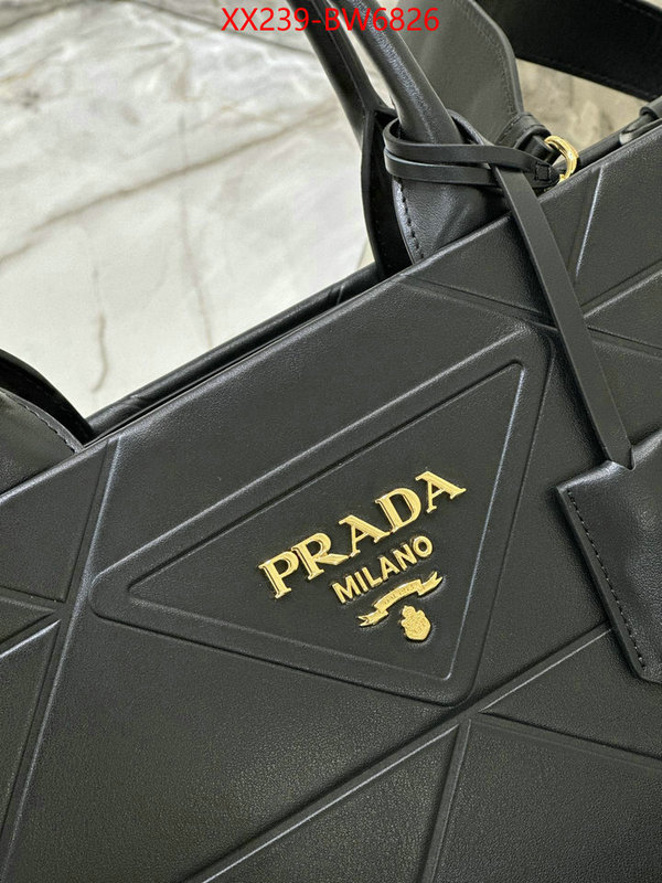 Prada Bags (TOP)-Handbag- fashion designer ID: BW6826 $: 239USD