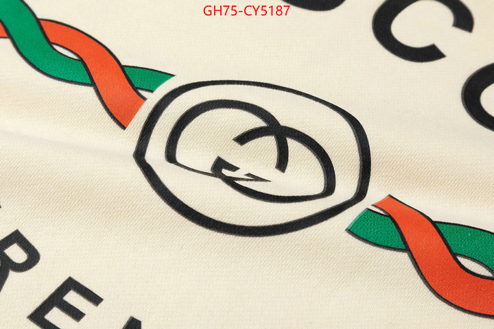 Clothing-Gucci aaaaa customize ID: CY5187 $: 75USD