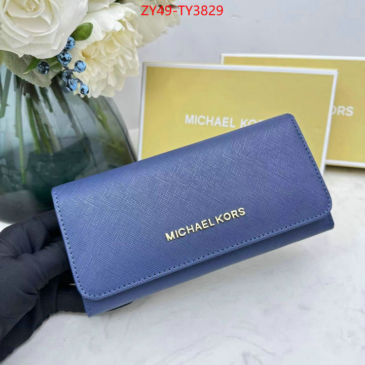 Michael Kors Bags(4A)-Wallet sell high quality ID: TY3829 $: 49USD