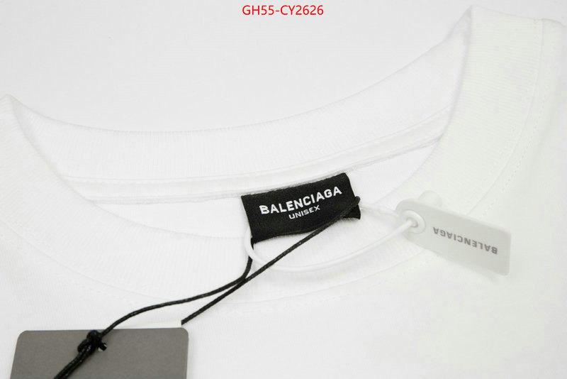 Clothing-Balenciaga hot sale ID: CY2626 $: 55USD