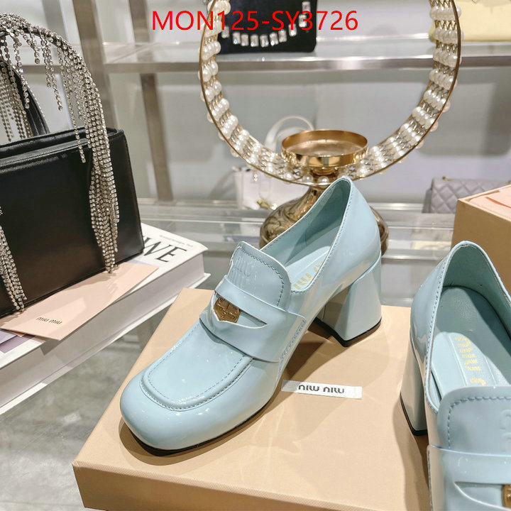 Women Shoes-Miu Miu high ID: SY3726 $: 125USD