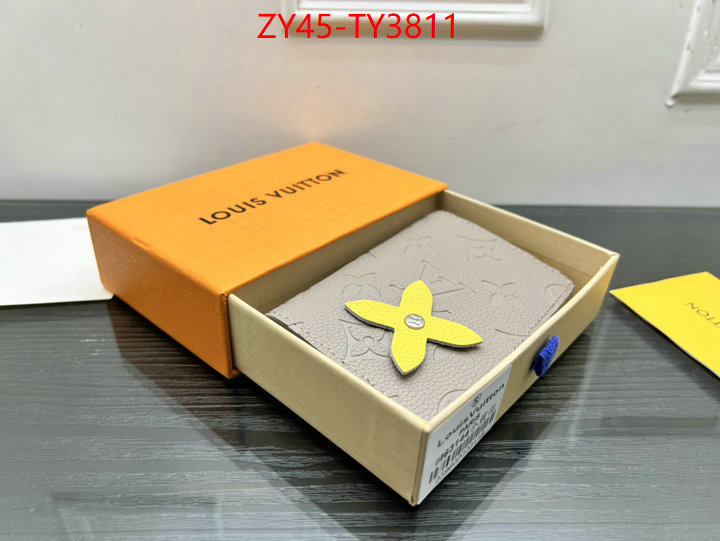 LV Bags(4A)-Wallet how can i find replica ID: TY3811 $: 45USD