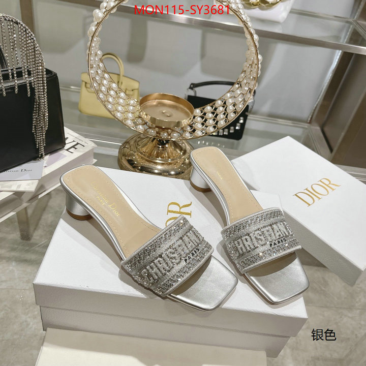 Women Shoes-Dior where should i buy to receive ID: SY3681 $: 115USD