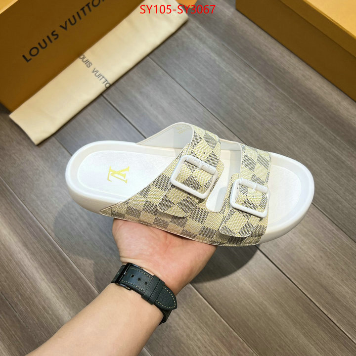 Men Shoes-LV is it illegal to buy dupe ID: SY3067 $: 105USD