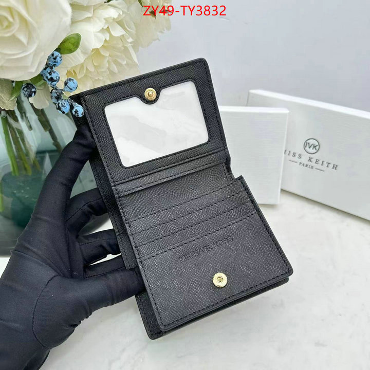 Michael Kors Bags(4A)-Wallet where can you buy replica ID: TY3832 $: 49USD