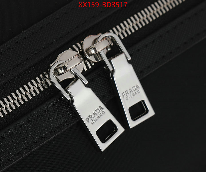 Prada Bags (TOP)-Handbag- 1:1 replica wholesale ID: BD3517 $: 159USD
