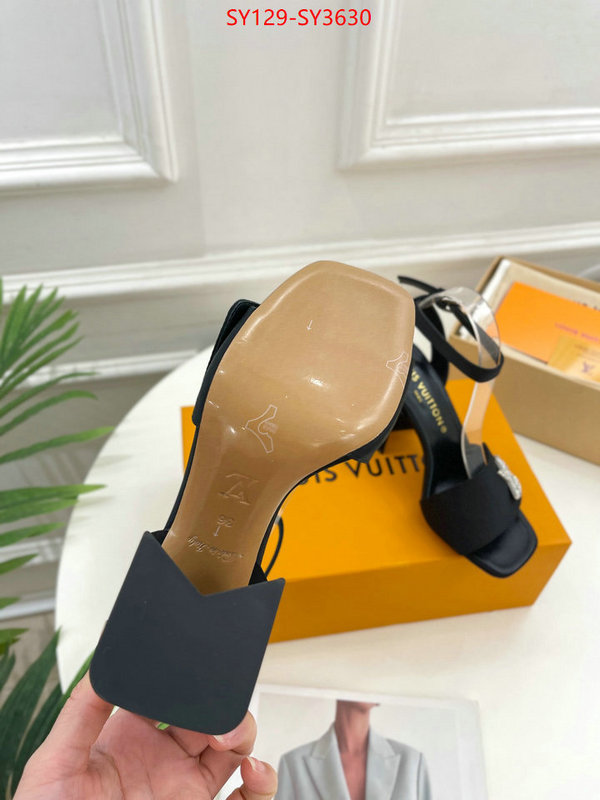 Women Shoes-LV buy replica ID: SY3630 $: 129USD