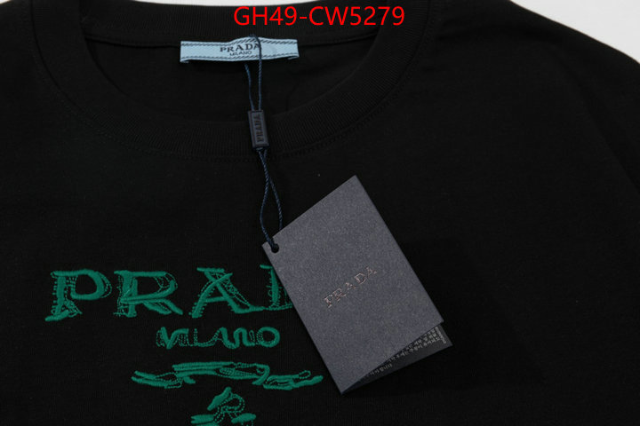 Clothing-Prada where should i buy replica ID: CW5279 $: 49USD