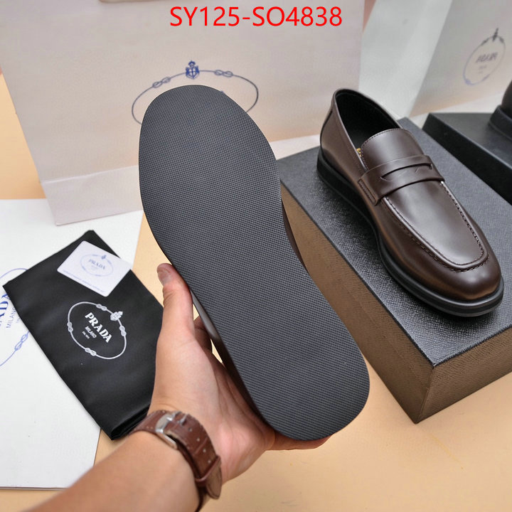 Men shoes-Prada replica 1:1 high quality ID: SO4838 $: 125USD