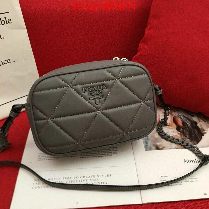 Prada Bags (4A)-Diagonal- replica 1:1 ID: BP3611 $: 82USD