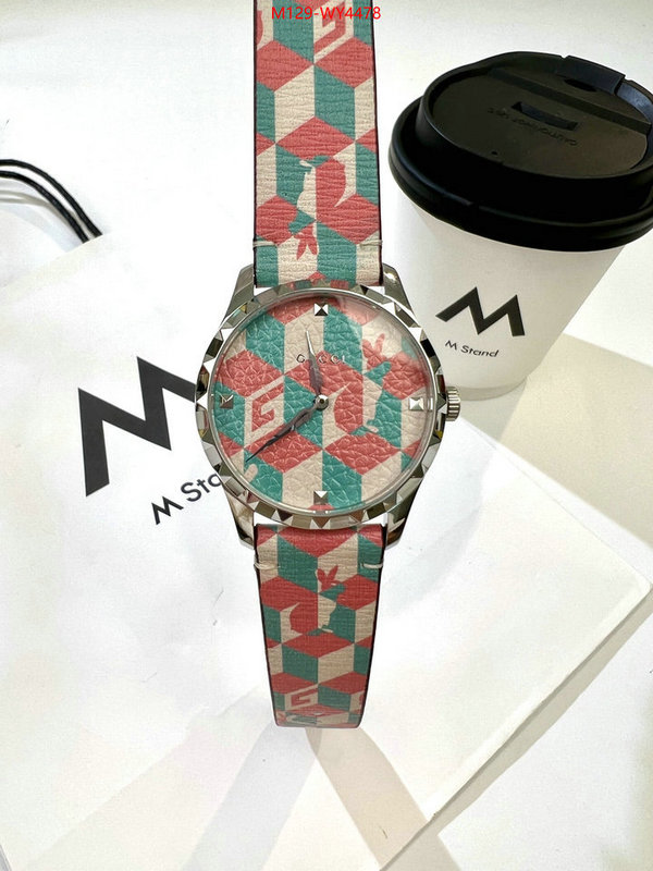 Watch(4A)-Gucci fake ID: WY4478 $: 129USD