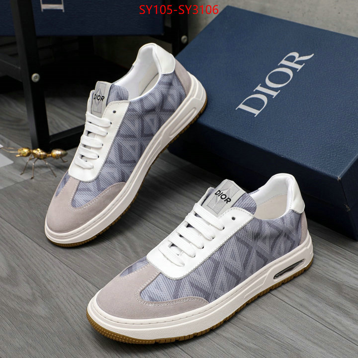 Men shoes-Dior buy online ID: SY3106 $: 105USD