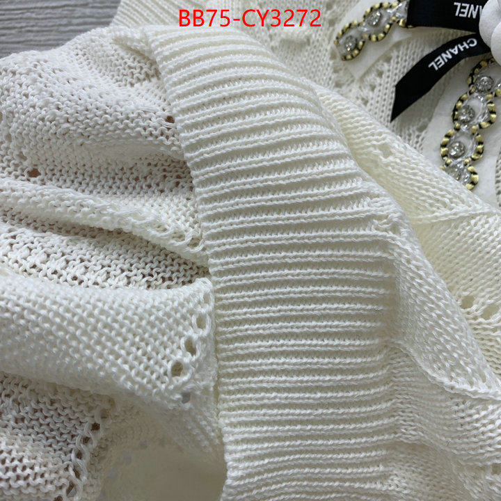 Clothing-Chanel designer replica ID: CY3272 $: 75USD