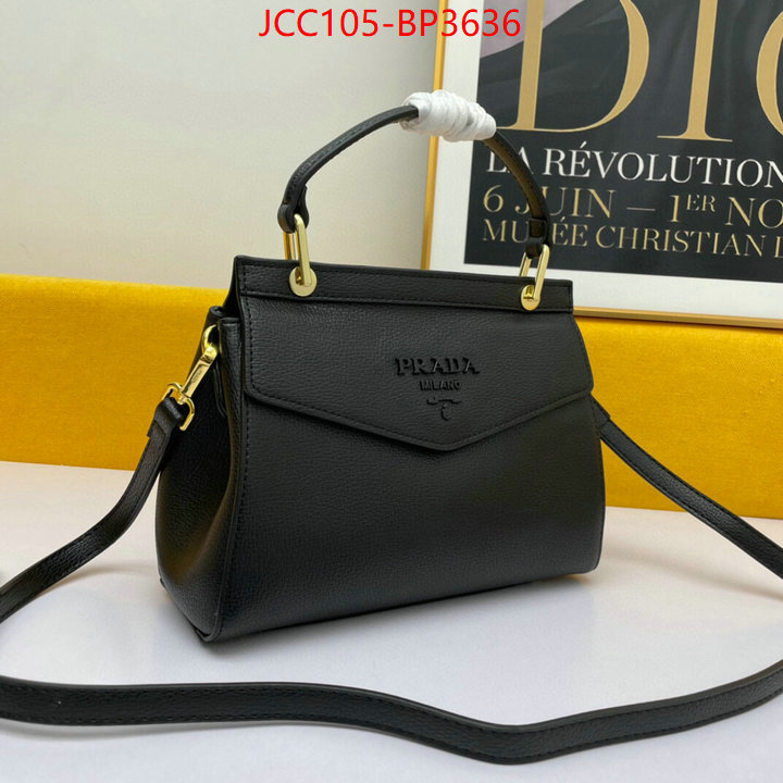 Prada Bags (4A)-Handbag- aaaaa quality replica ID: BP3636 $: 105USD