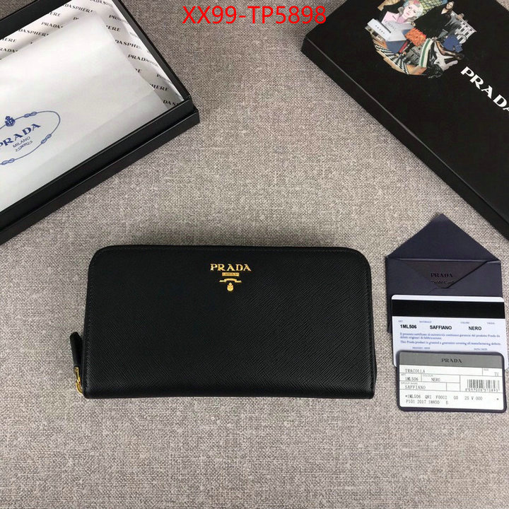 Prada Bags (TOP)-Wallet what is aaaaa quality ID: TP5898 $: 99USD