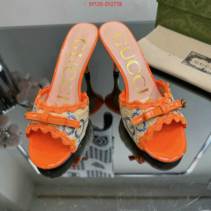 Women Shoes-Gucci replica 2023 perfect luxury ID: SY2778 $: 125USD