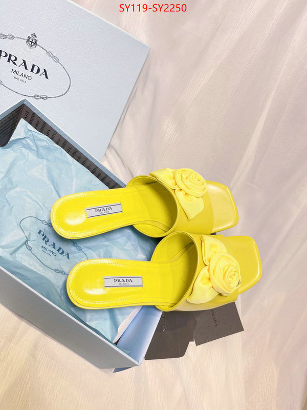 Women Shoes-Prada 2023 replica wholesale cheap sales online ID: SY2250 $: 119USD