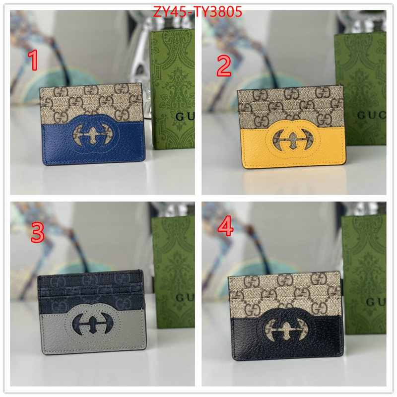 Gucci Bags(4A)-Wallet- aaaaa ID: TY3805 $: 45USD