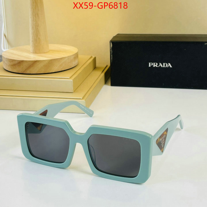Glasses-Prada replicas buy special ID: GP6818 $: 59USD