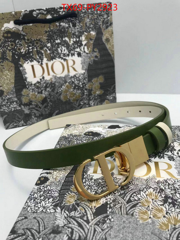 Belts-Dior best capucines replica ID: PY2923 $: 69USD