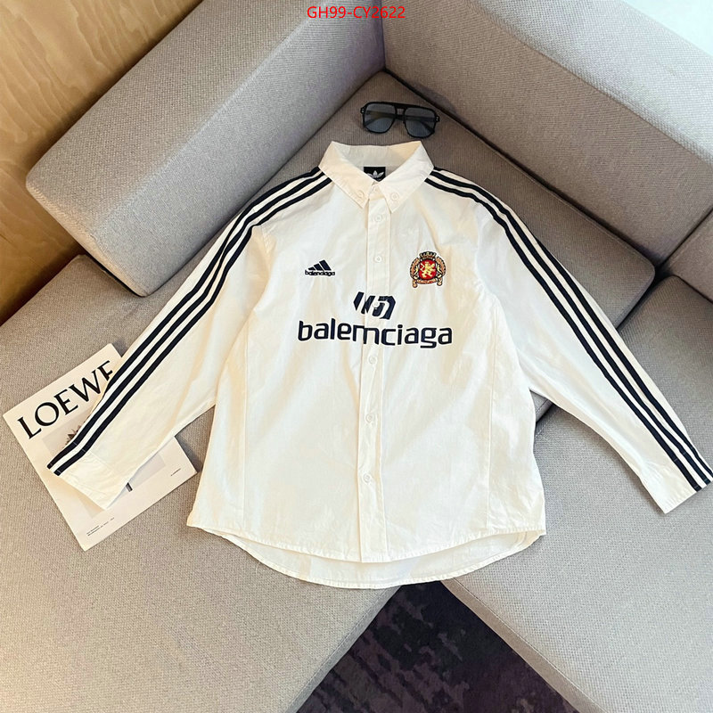 Clothing-Balenciaga luxury ID: CY2622 $: 99USD