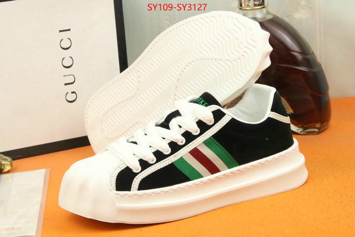 Men Shoes-Gucci wholesale replica shop ID: SY3127 $: 109USD