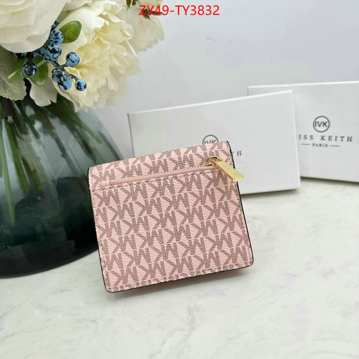 Michael Kors Bags(4A)-Wallet where can you buy replica ID: TY3832 $: 49USD