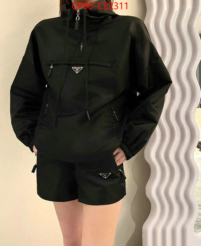 Clothing-Prada online ID: CE2311 $: 95USD