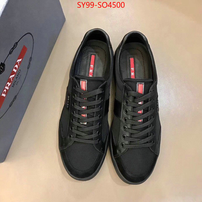 Men shoes-Prada customize the best replica ID: SO4500 $: 99USD