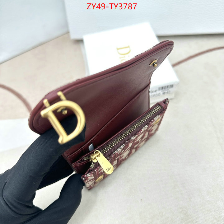 Dior Bags(4A)-Wallet- high quality replica ID: TY3787 $: 49USD