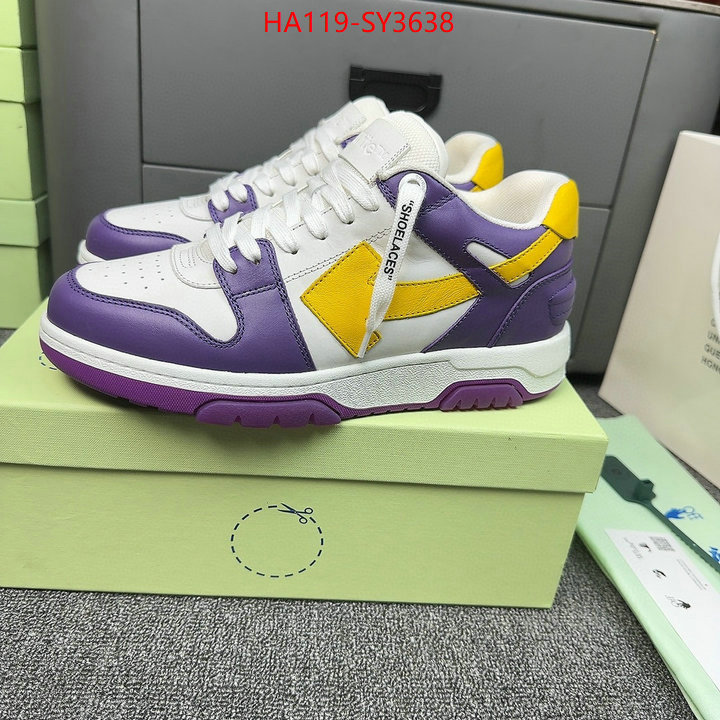 Men Shoes-Offwhite best wholesale replica ID: SY3638 $: 119USD