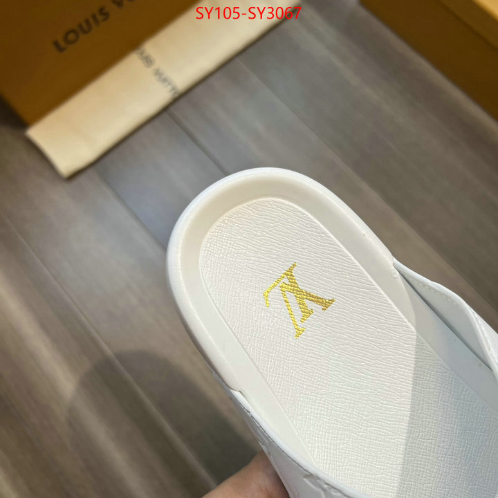 Men Shoes-LV is it illegal to buy dupe ID: SY3067 $: 105USD