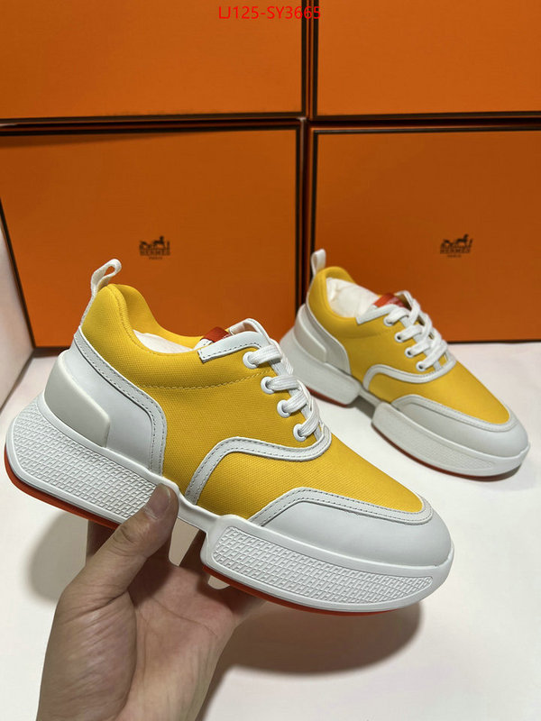 Women Shoes-Hermes top perfect fake ID: SY3665 $: 125USD