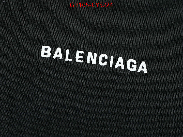 Clothing-Balenciaga cheap replica designer ID: CY5224 $: 105USD