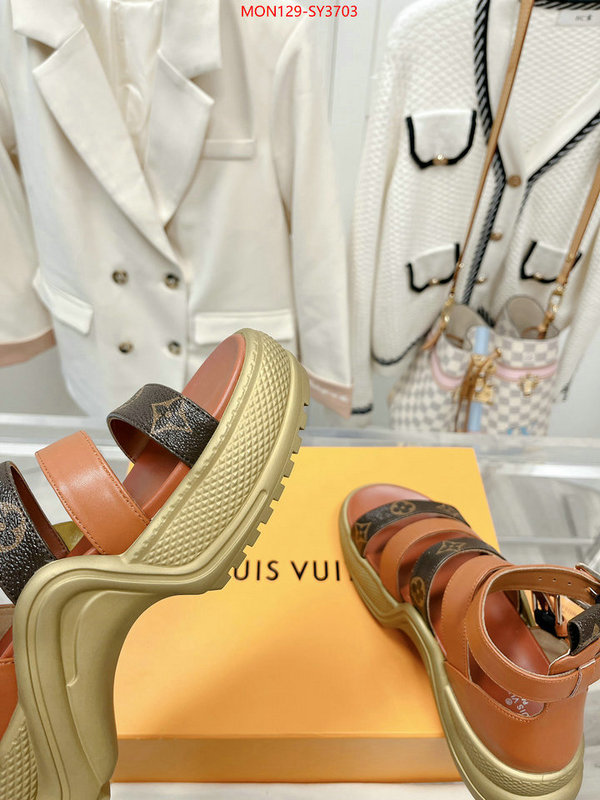 Women Shoes-LV buy 1:1 ID: SY3703 $: 129USD