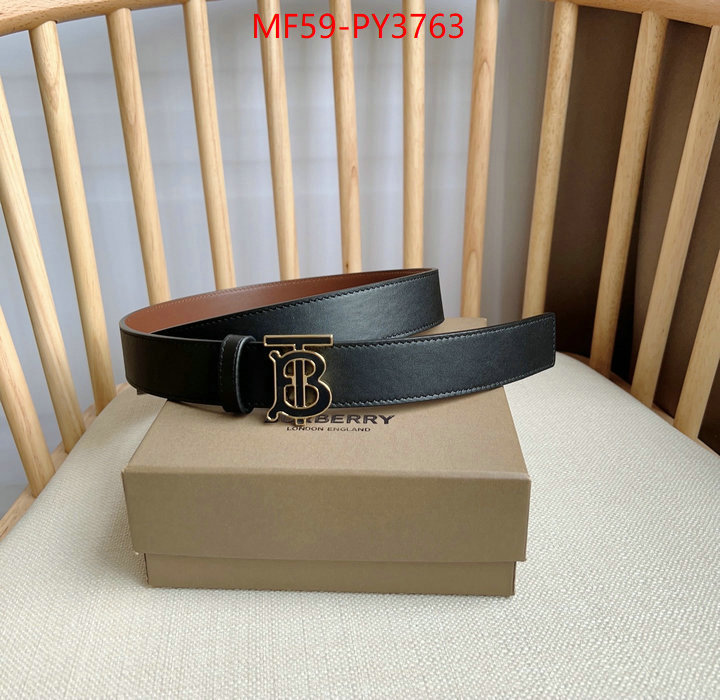 Belts-Burberry replica for cheap ID: PY3763 $: 59USD