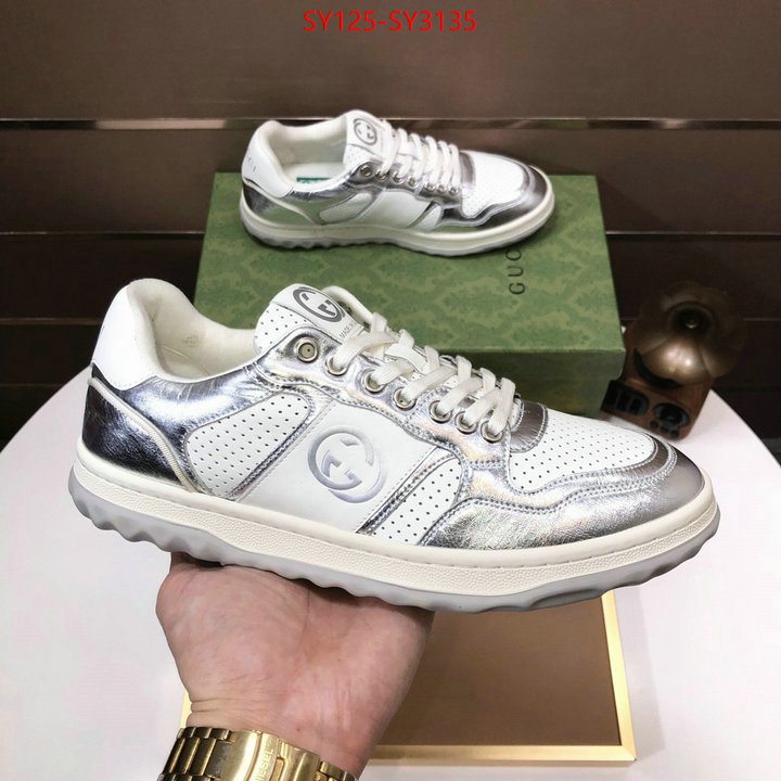 Men Shoes-Gucci 2023 luxury replicas ID: SY3135 $: 125USD