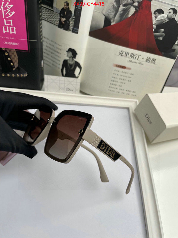 Glasses-Dior we provide top cheap aaaaa ID: GY4418 $: 39USD