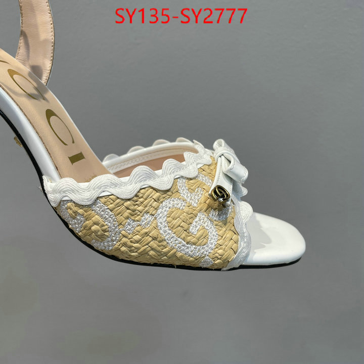 Women Shoes-Gucci highest quality replica ID: SY2777 $: 135USD