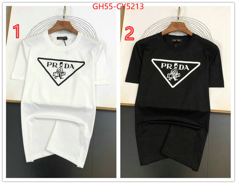 Clothing-Prada how quality ID: CY5213 $: 55USD