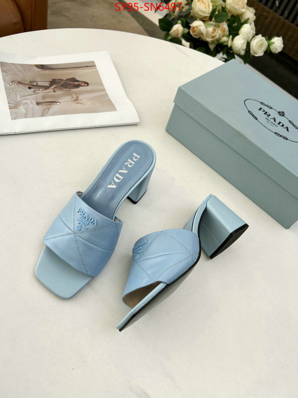 Women Shoes-Prada wholesale replica ID: SN6497 $: 95USD