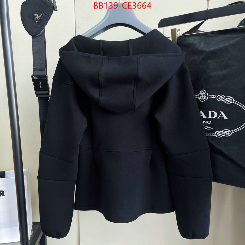 Clothing-Prada best replica new style ID: CE3664 $: 139USD