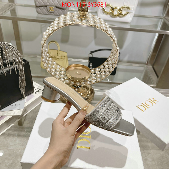 Women Shoes-Dior where should i buy to receive ID: SY3681 $: 115USD