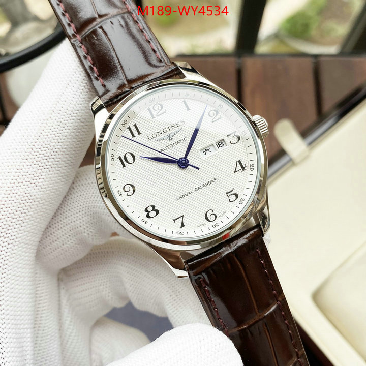 Watch(4A)-Longines top quality designer replica ID: WY4534 $: 189USD