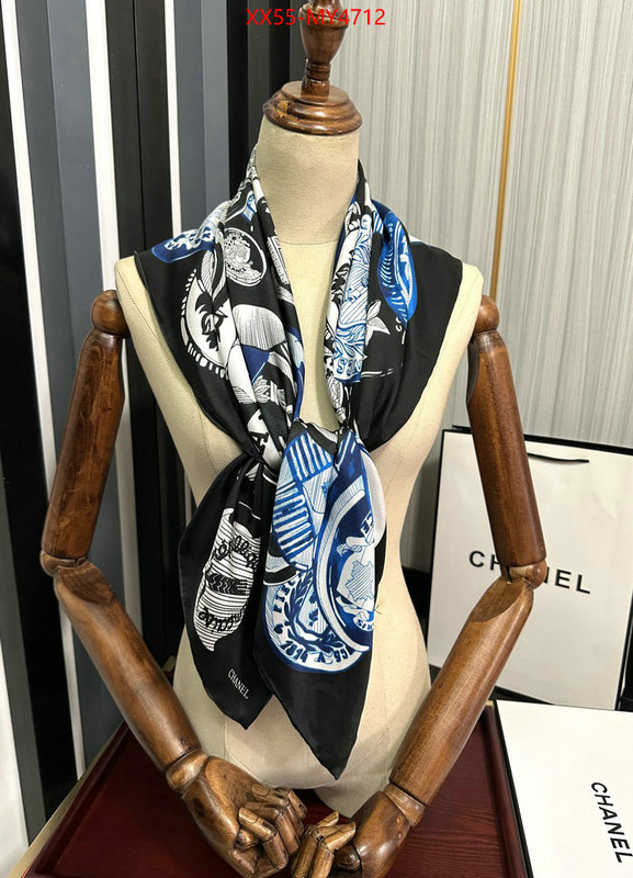 Scarf-Chanel the top ultimate knockoff ID: MY4712 $: 55USD